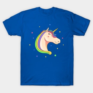 Unicorn Smiley T-Shirt